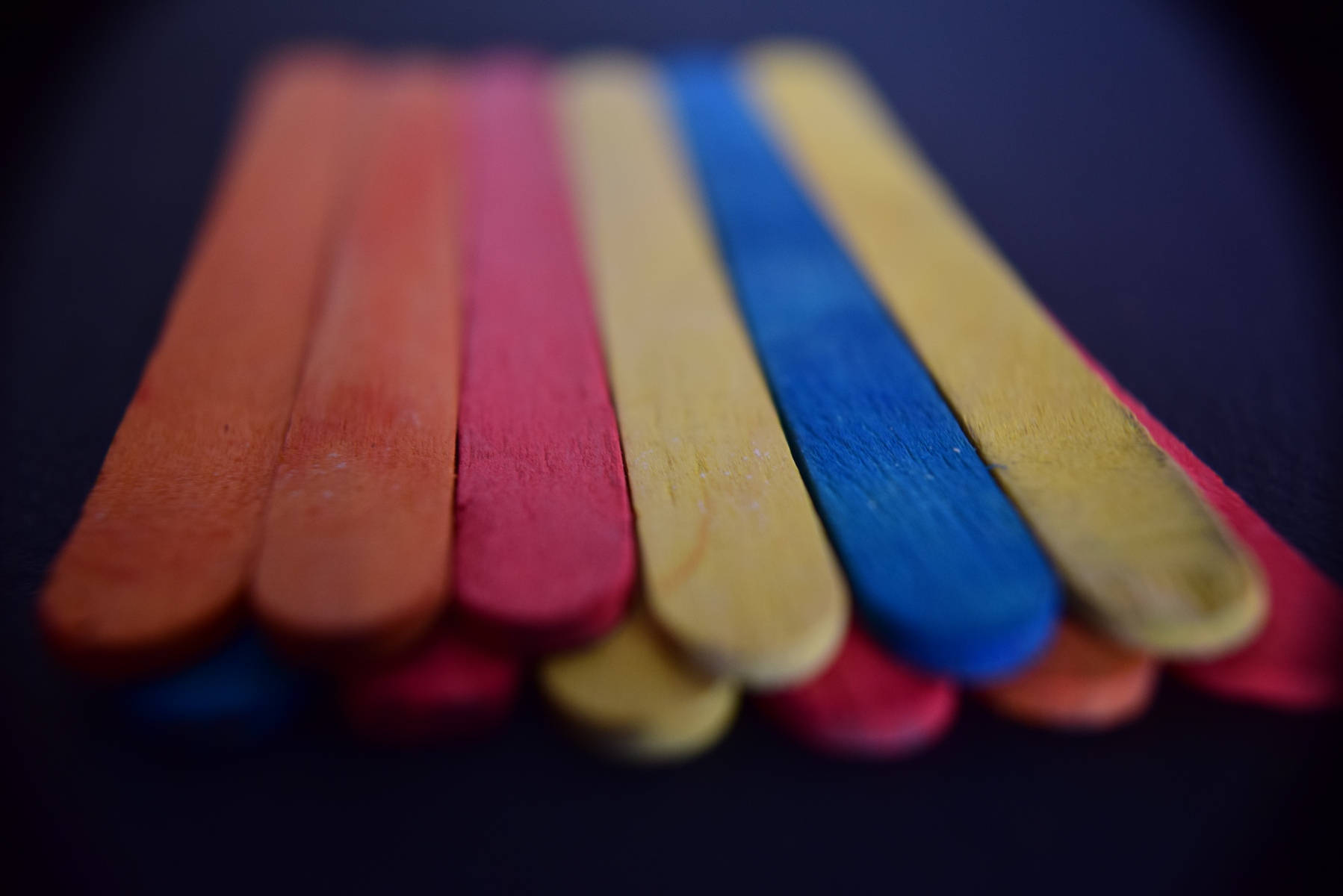 Craft Sticks Popsicle Tongue Depressors Original Colorful Etsy