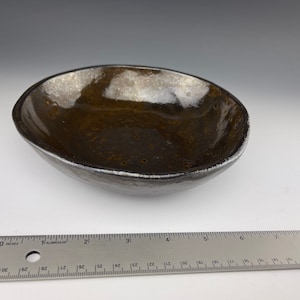 7” brown bowl A36