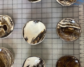 2” marbled bowl a0142