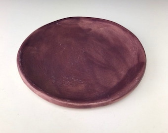 home kitchen plate eco friendly living,large diningware Purple pasta bowl violet pottery decor ceramic serving bowls handmade wide dish