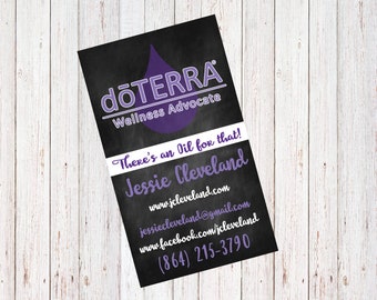 doTerra compliance approved business cards, doterra business cards, doterra doTERRA oils