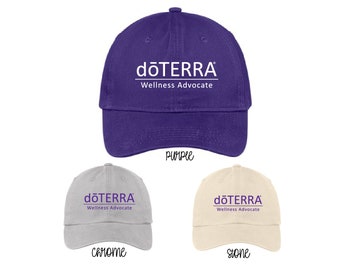 DoTerra Compliance Approved Embroidered  Caps, DoTerra Hat, DoTerra Cap, DoTerra Clothing PWU doTERRA oils