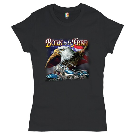 Born Free Eagle Women T Shirt Born Free Eagle Women T Shirt