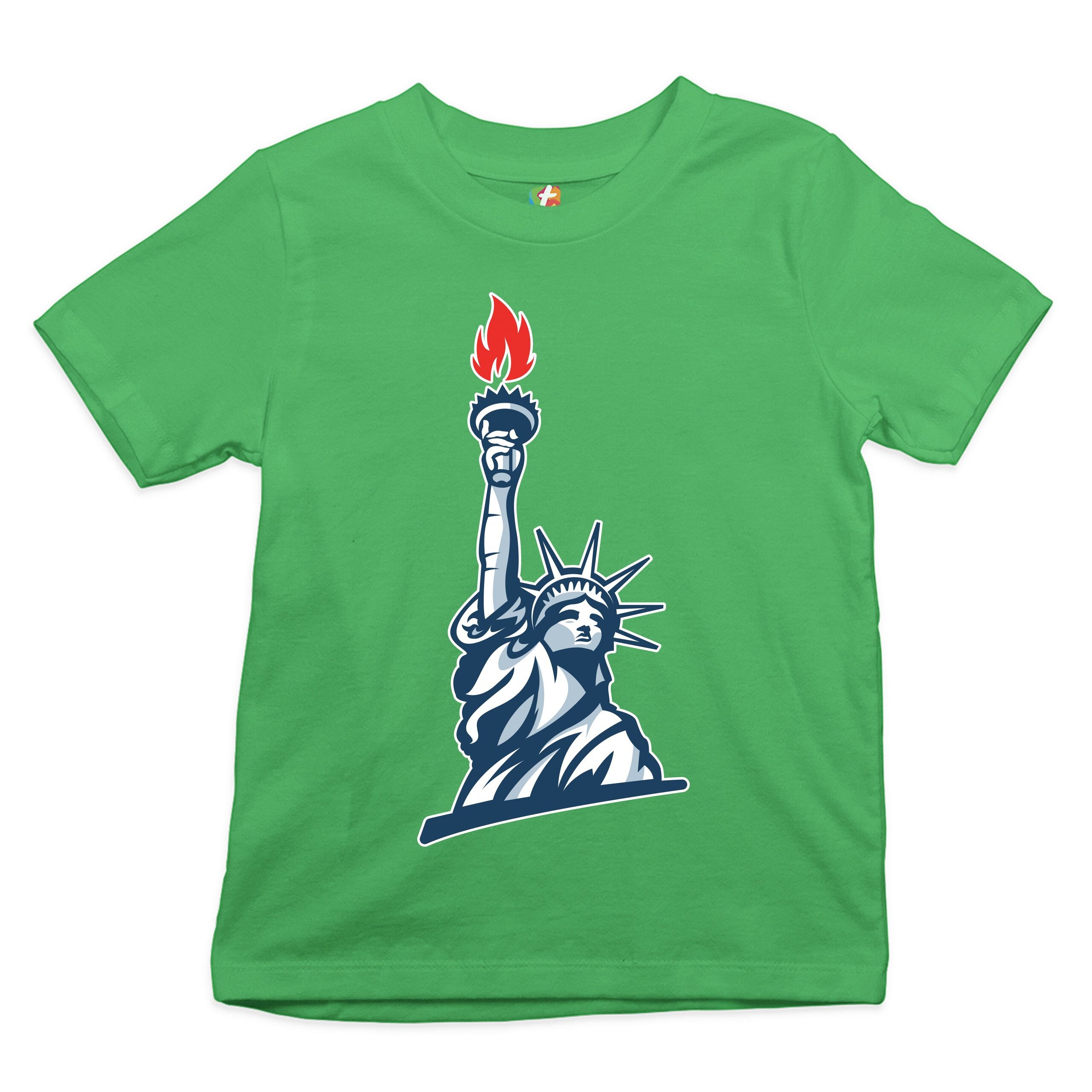 Statue of Liberty Youth Tshirt Manhattan New York City 4th Etsy UK