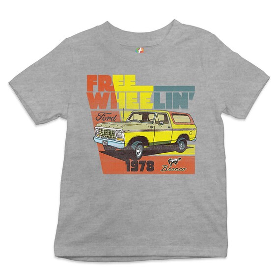 Ford Bronco Route 66 Bronco Licensed Adult T-Shirt 