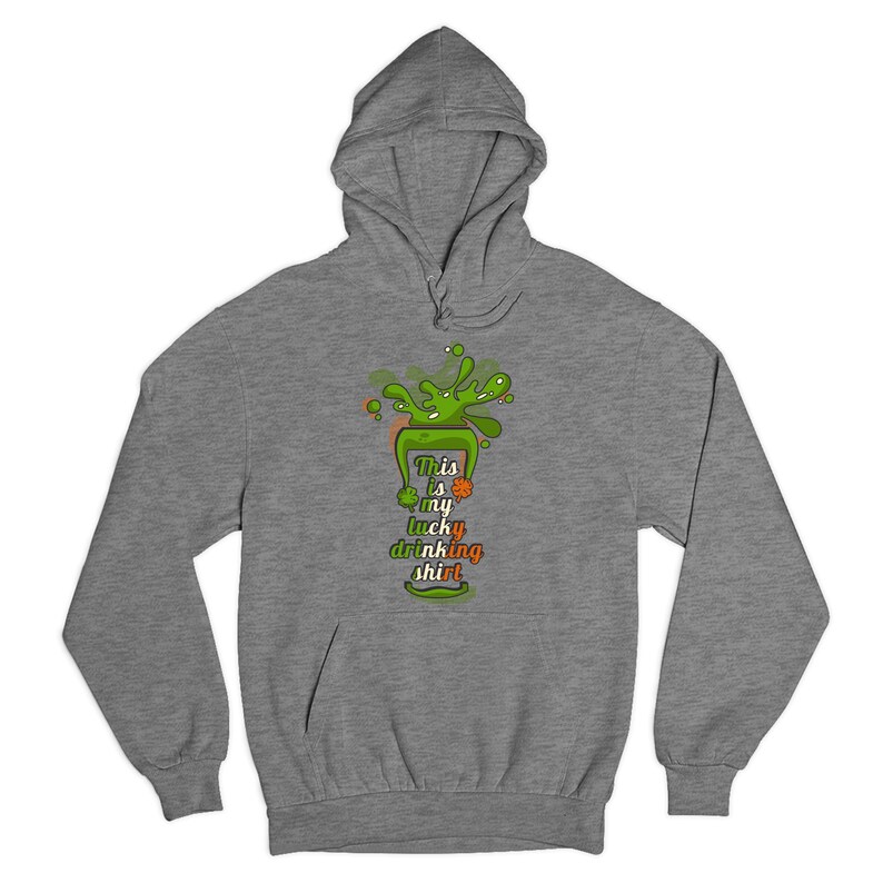 Patties Day Irish Flag Beer Malarkey Hoodie Gift for St Patrick/'s Day This Is My Lucky Drinking Shirt Sweatshirt St Shamrock