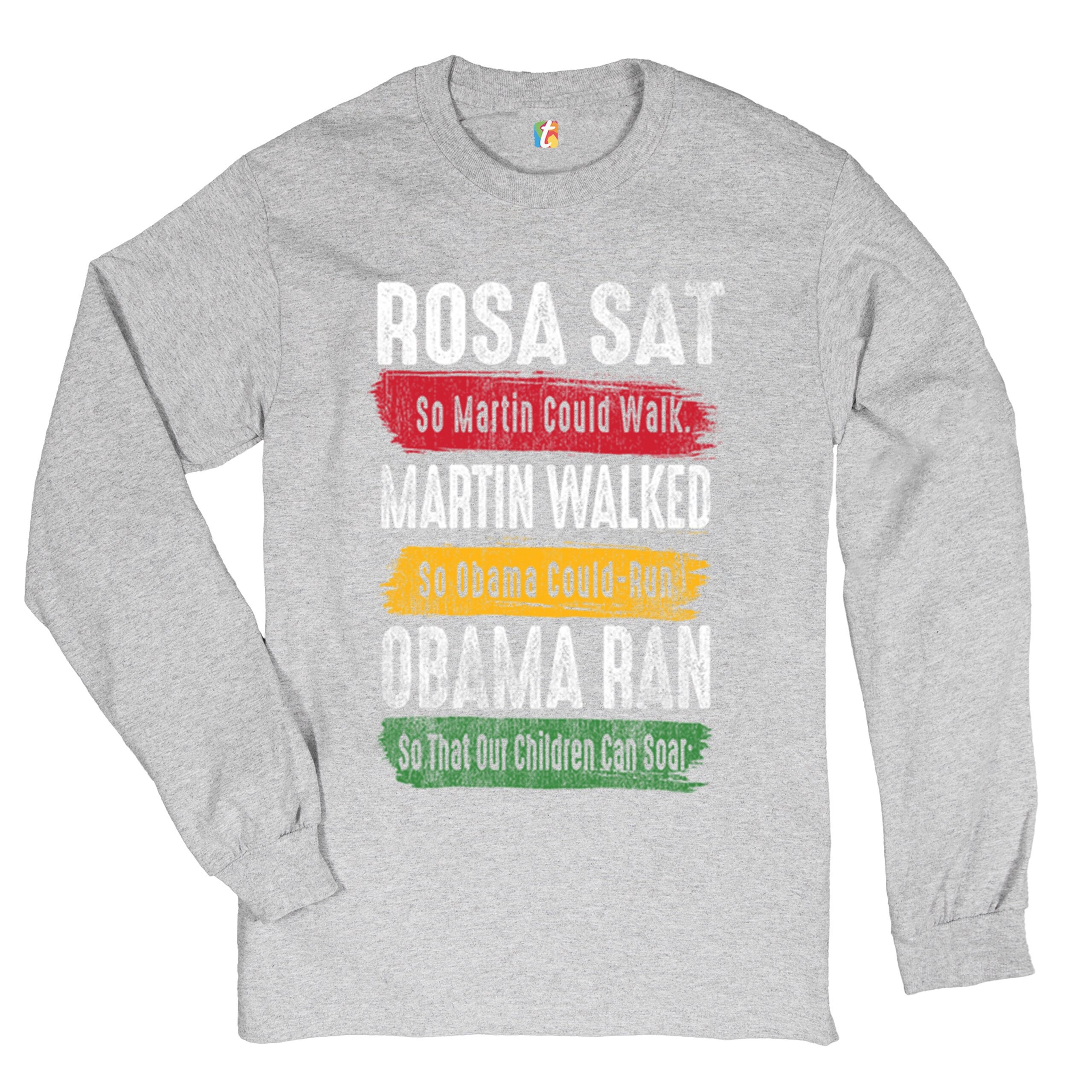 T-shirt Martin Luther King & Barack Obama - 100% Polyester - Taille M - Neuf Sans étiquette
