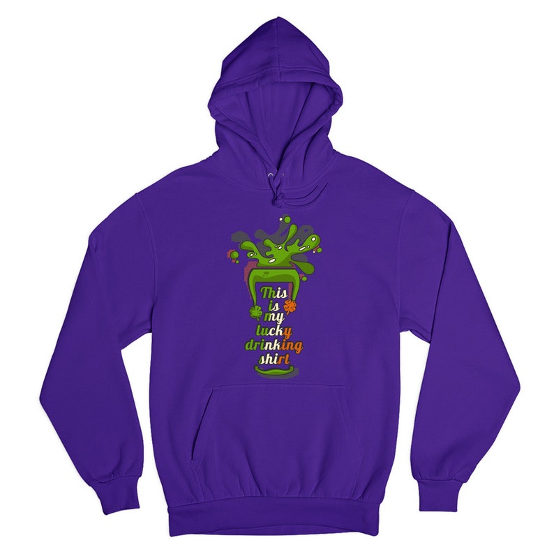 Patties Day Irish Flag Beer Malarkey Hoodie Gift for St Patrick/'s Day This Is My Lucky Drinking Shirt Sweatshirt St Shamrock