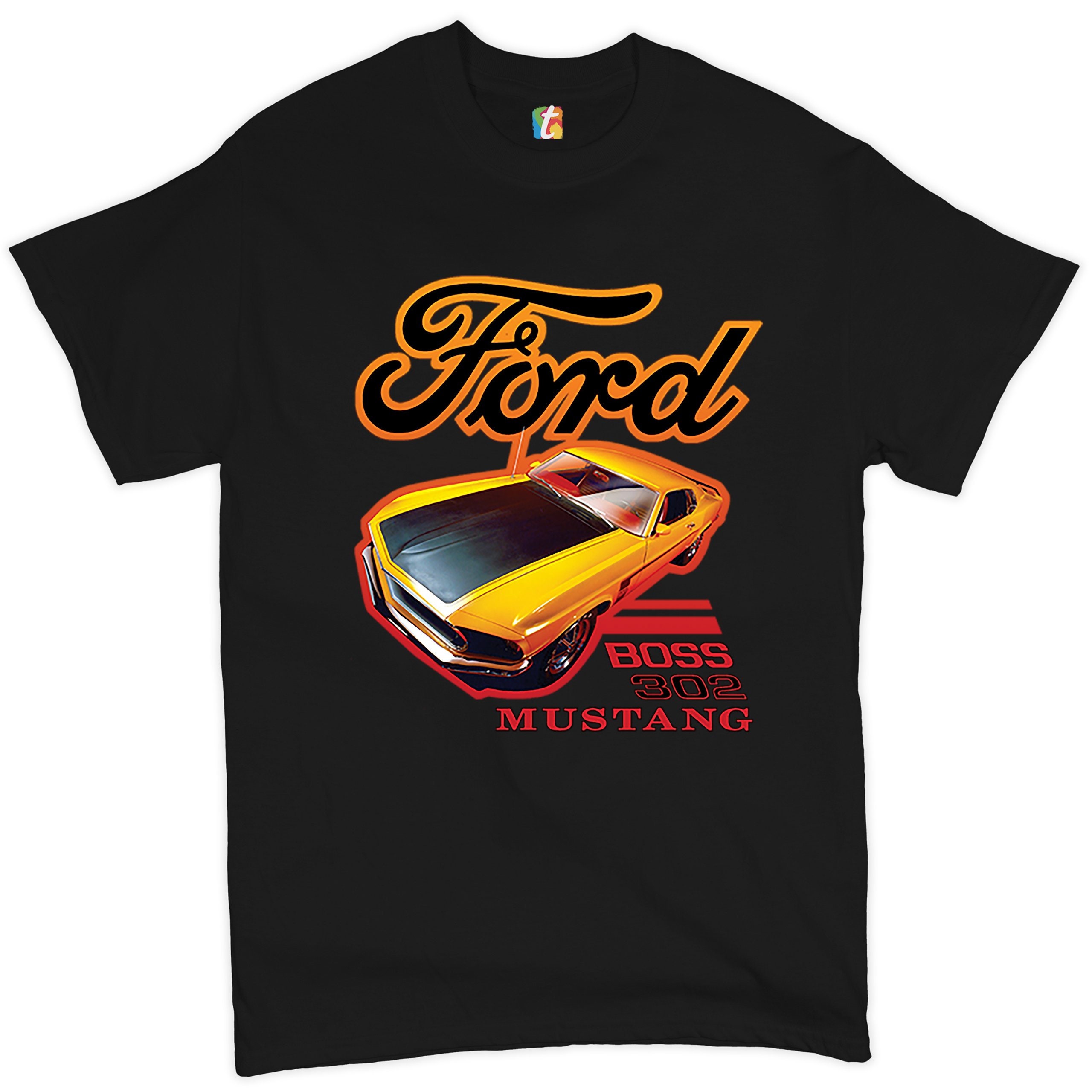 Tee shirt 2025 ford mustang homme
