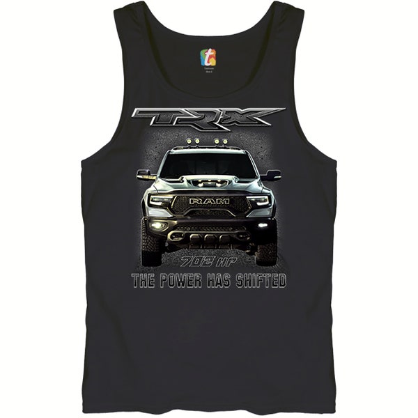 RAM TRX The Power Has Shifted Tank Top American Muscle Licensed Men's Top