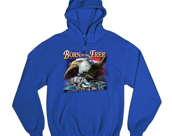 Joli Costume De Motard Avec Rugissement De La Liberté Pour Les Amateurs De Moto Sweatshirt