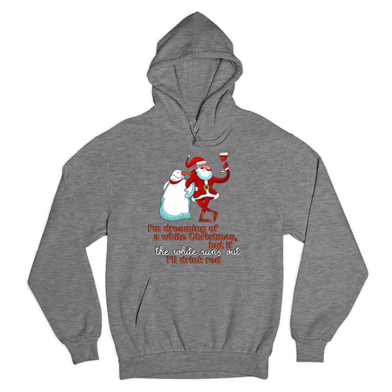 White christmas hoodie sales