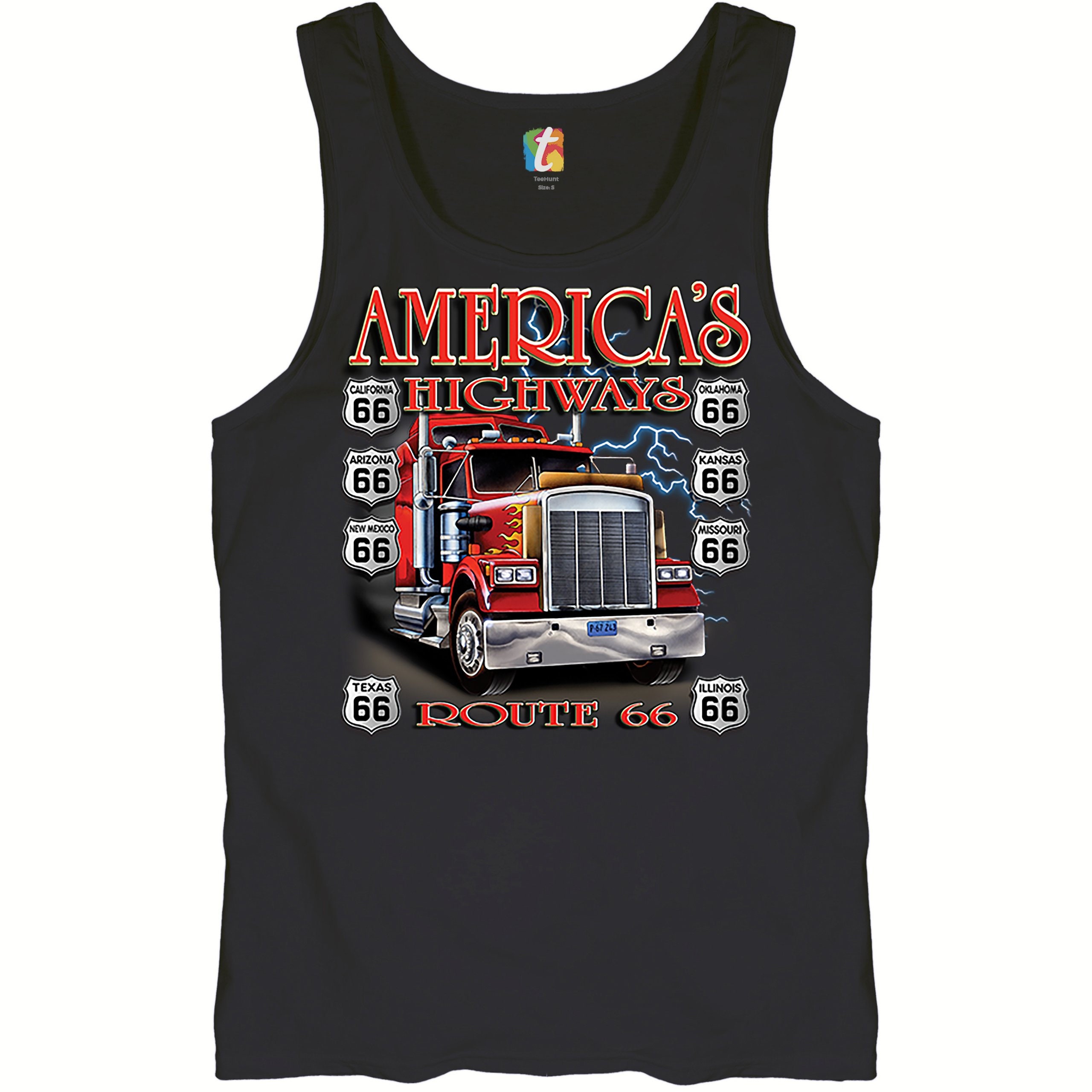 Tee Hunt Plymouth Roadrunner Tank Top American Muscle Car Classic Route 66 Sleeveless Tee Hunt Plymouth Roadrunner Tank Top American Muscle Car Classic Route 66 Sleeveless