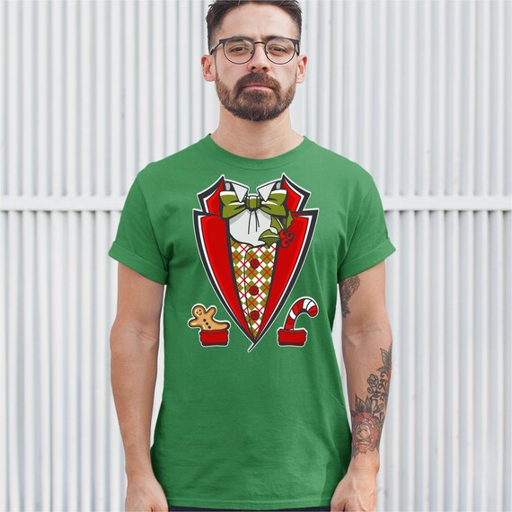 Christmas tuxedo deals t shirt
