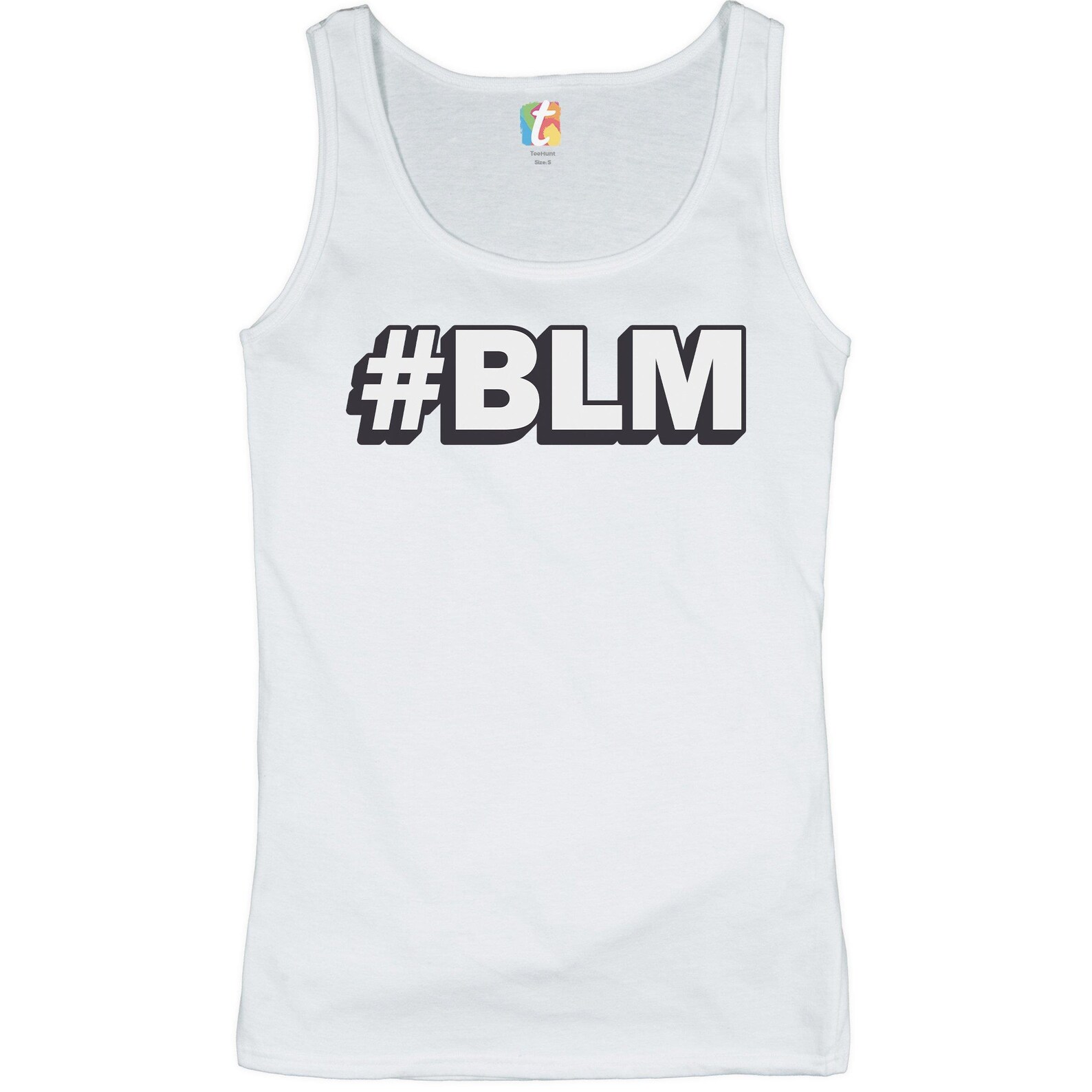 Hashtag BLM Women's Tank Top Black Lives Matter Human | Etsy