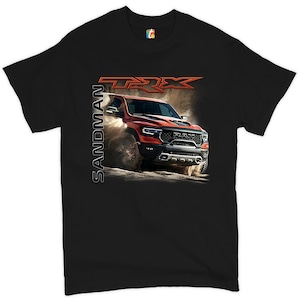 RAM 1500 TRX Sandman T-shirt Off-Road V8 Pickup Truck Licensed Men&#39;s Tee