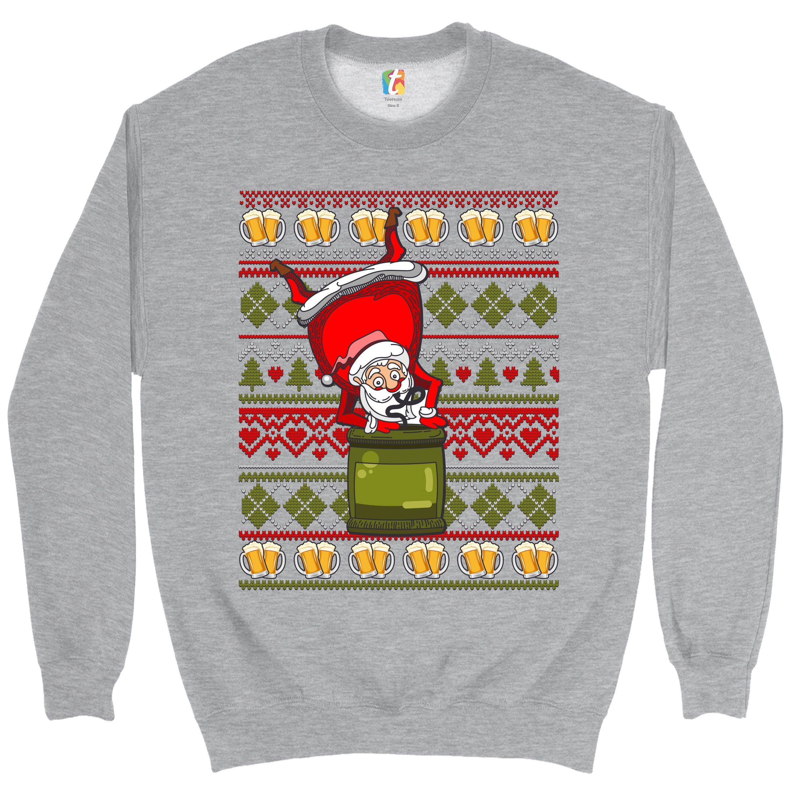 Santa keg deals stand sweater