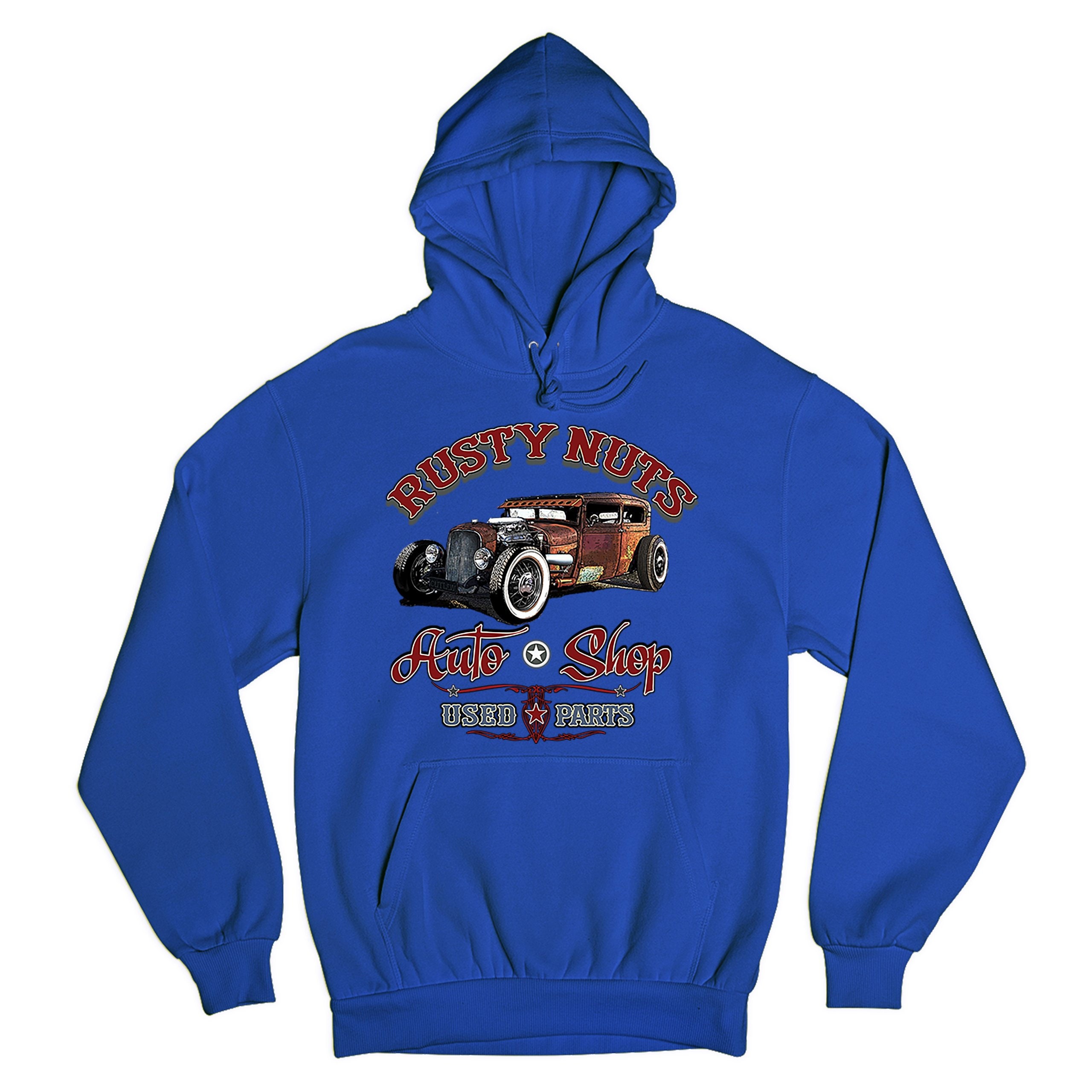 Rusty Nuts Auto Shop Sweatshirt Hot Rod Rat Rod Retro Etsy
