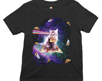 Space Kitty Cat Shirts Boys Galaxy Cats T-Shirts Cat Lovers Space Kitty Cat Shirts Boys Galaxy Cats T-Shirts Cat Lovers