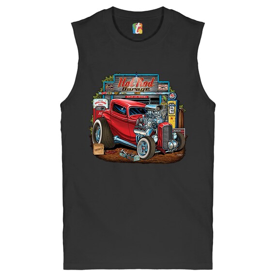 Motorhead Garage Youth T-Shirt Route 66 Hot Rod American Classic Retro Kids Tee Motorhead Garage Youth T-Shirt Route 66 Hot Rod American Classic Retro Kids Tee