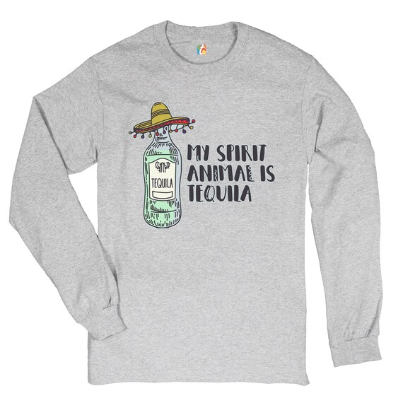 Tequila Is My Spirit Animal Cinco De Mayo Men Women Shirt Tequila Is My Spirit Animal Cinco De Mayo Men Women Shirt