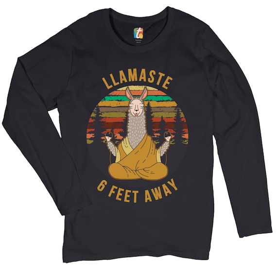 Llamaste Llama Yoga Lotus Pose Vintage Namaste Shirt Llamaste Llama Yoga Lotus Pose Vintage Namaste Shirt