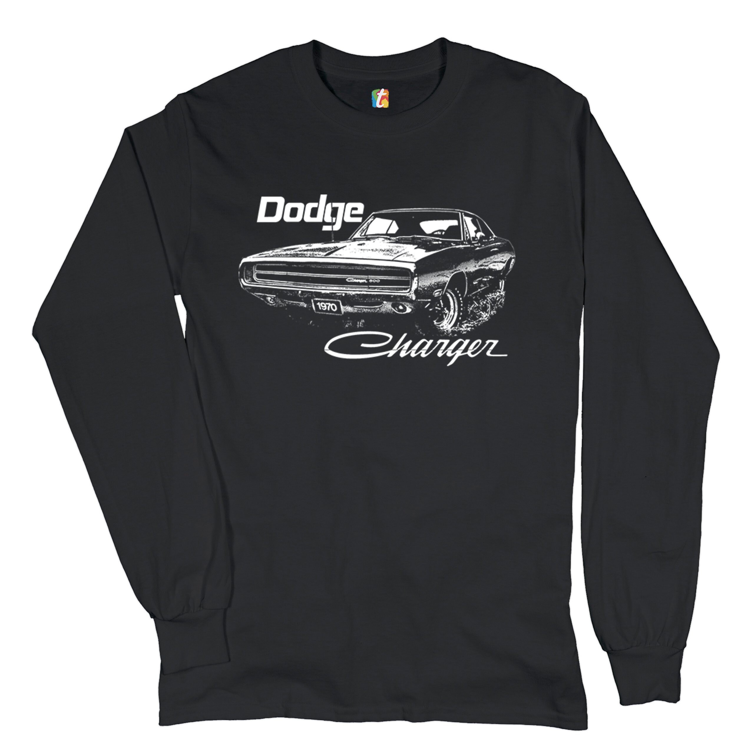 1970 Dodge Charger Long Sleeve T-shirt Classic Retro Muscle | Etsy