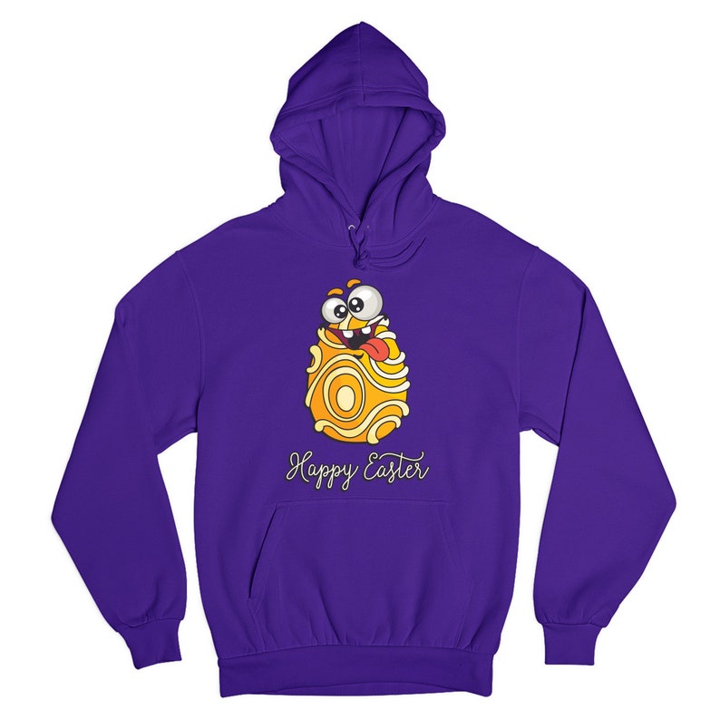 Religious Hoodie Egg Hunt Happy Easter Crazy Egg Sweatshirt Egg Tapping Pascha Chocolate Bunnies Gift for Easter Holiday Gift