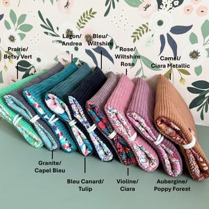 Bolsa de bolso de lã para livros / Ideia de presente - Corduroy and Liberty