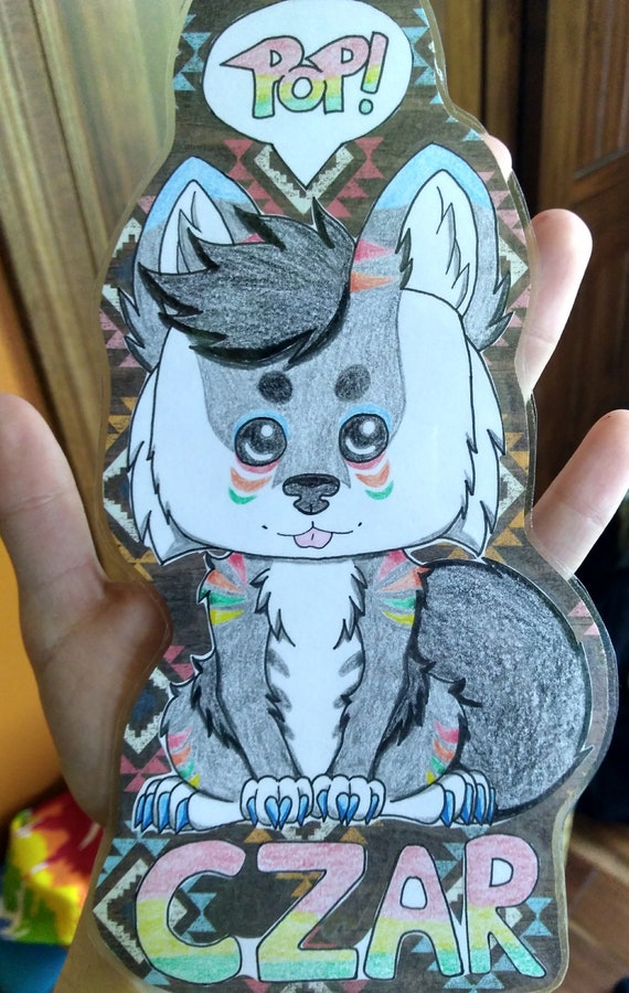 pics Fursona Badge fursona pop badges