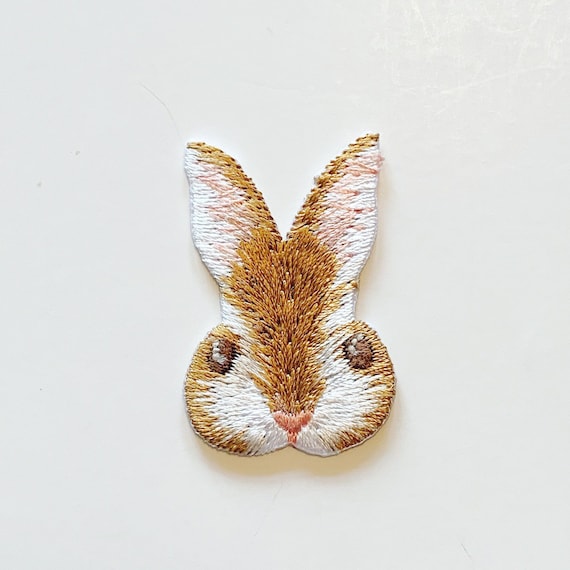 Iron on Rabbit Badge Iron on Rabbit Badge