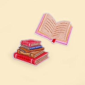 Opstrijk boeken patch/boekenliefhebber patch/boekenwurm cadeau/boeken patch/lezers patch/boekenwurm trots/popcultuur badge/leesboek badge