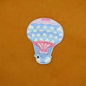 Colourful Hot Air Balloon Iron On Patch/Ballon Badge/DIY Embroidery/Decorative Patch/Embroidered Applique/Applique Motif/Chrismas Gift image 6