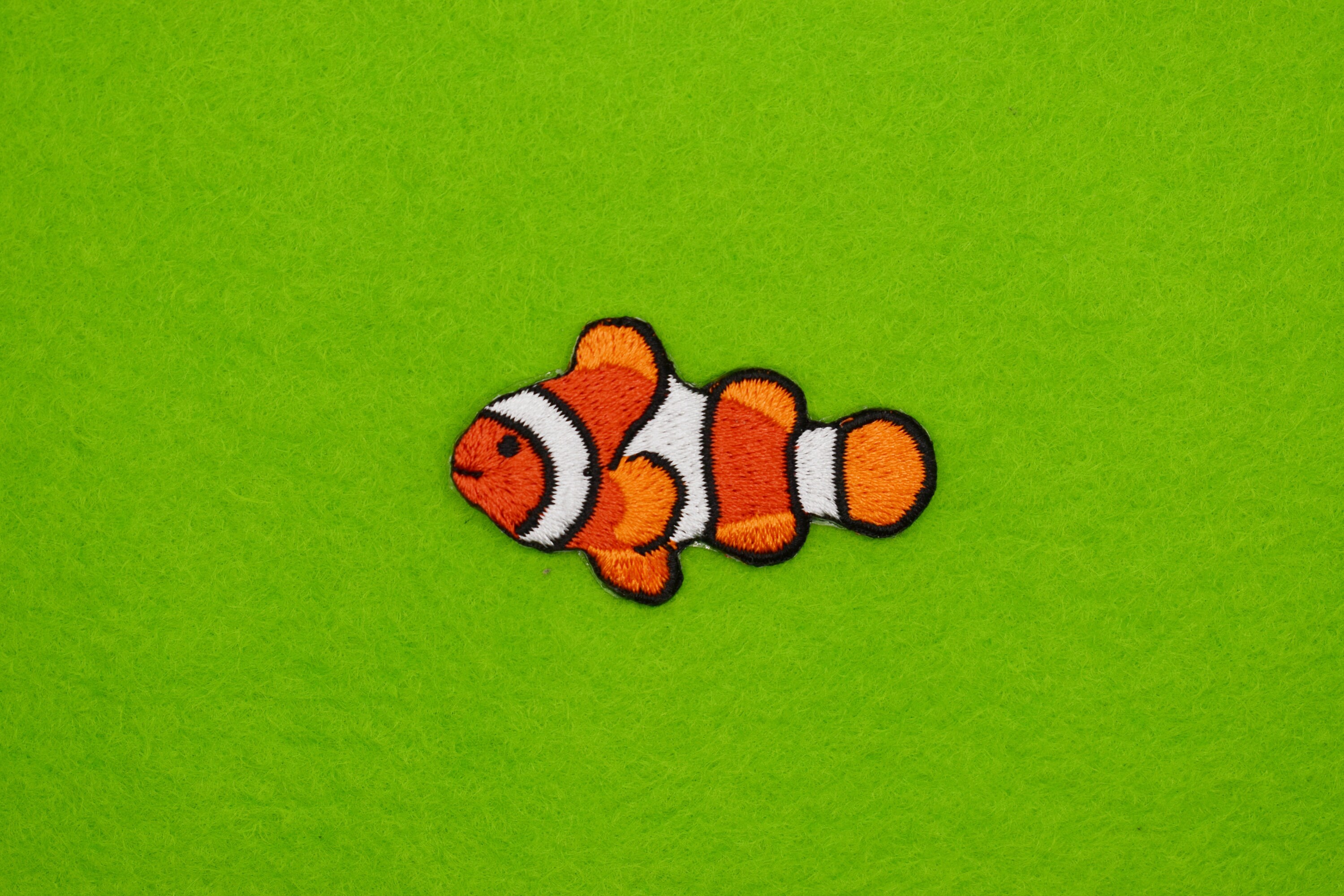 Nemo Patch Stick-on Nemo Clownfish Patch/nature Sealife Badge/self-adhesive Patch ...
