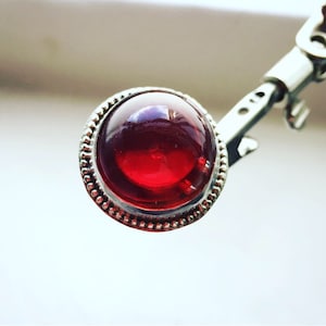 Custom made to order Seaglass resin and sterling silver ring