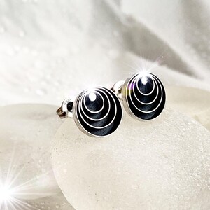 Handcrafted Sterling Silver stud earrings