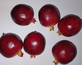 DELICIOUS looking pomegranates, artificial