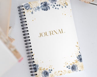 Carnet à spirale Fleurs | Carnet de note | Journal