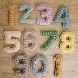 Crochet figure | Single | Number | Birthday | Party | Handmade | On command