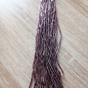 4mm tube seed beads | 50cm strand of beads | Beads for jewelry making | Jewelry making | Creative hobbies