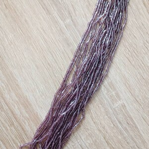 Seed beads in 2mm tube format | 50cm wire of spokes | Beads for jewelry creation | Jewelry Making | Creative hobbies