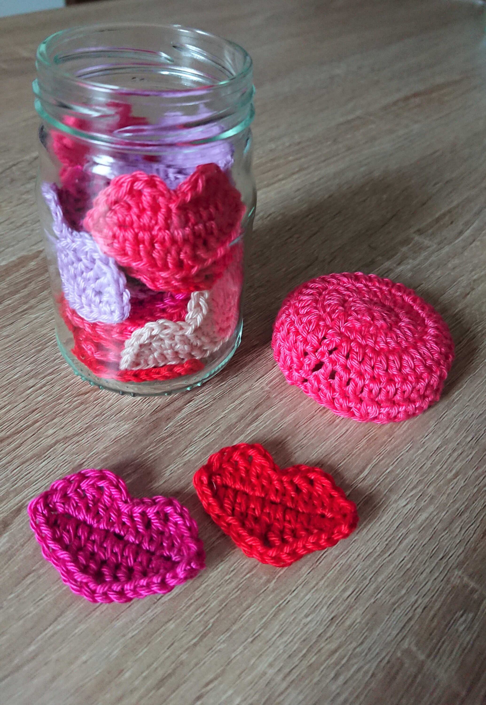 Bocal à Bisous Au Crochet/Lèvres Mignonnerie Idée Cadeau Enfant Saint Valentin