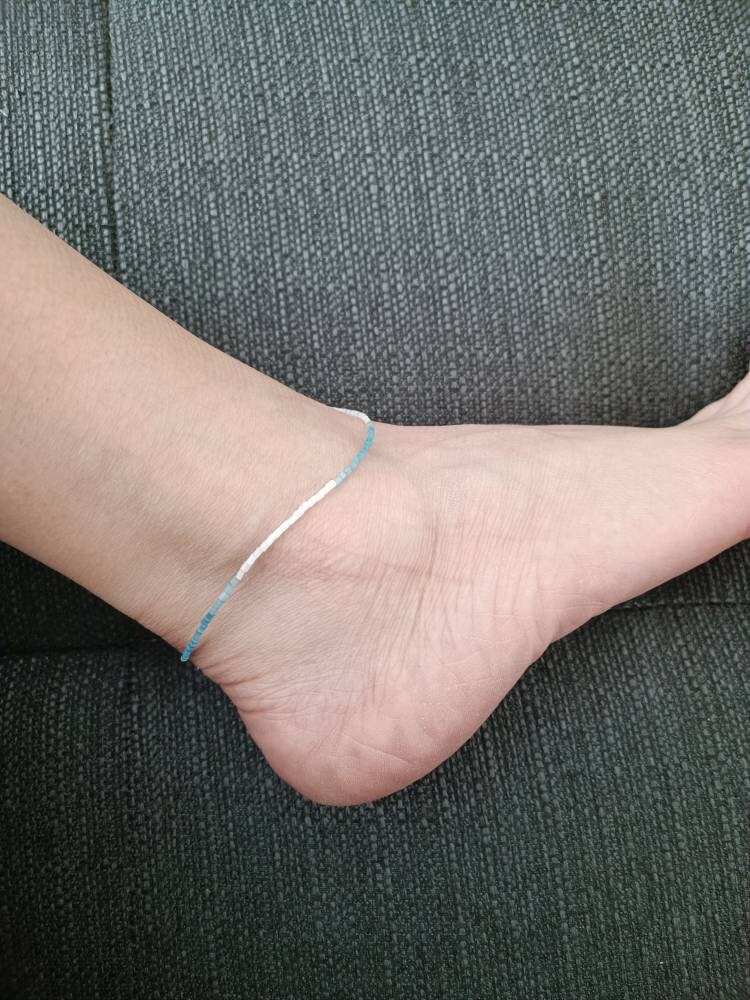 Bracelet de cheville tissé - Etsy France