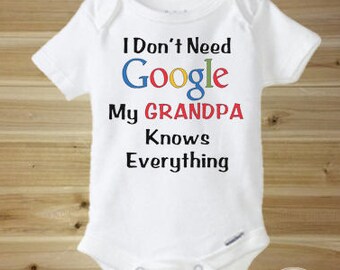 Grandpa Onesie Etsy