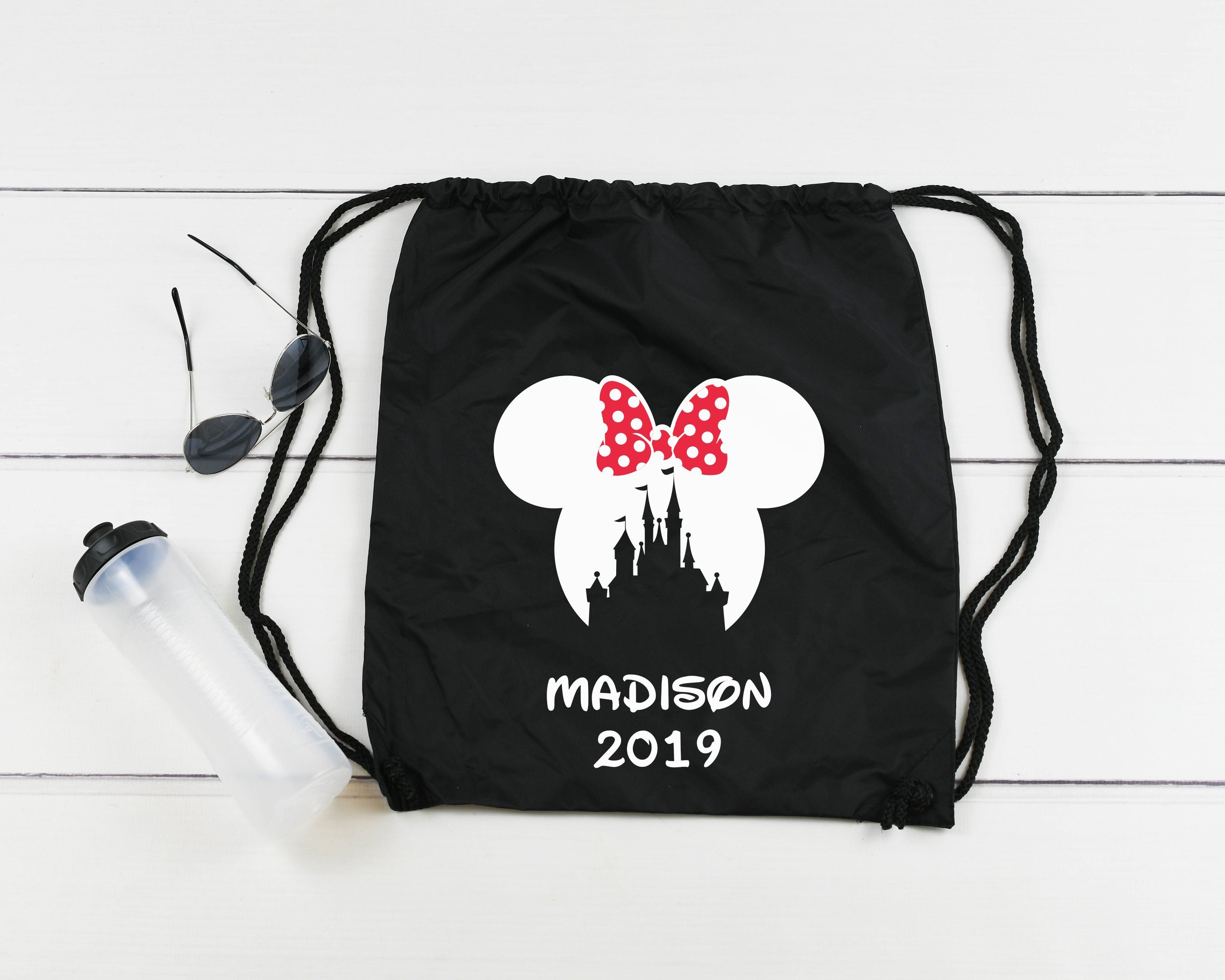 drawstring disney bag
