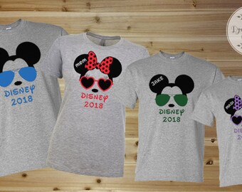 Disney Shirts, Disney Family Shirts, Family Shirt Set, Family Vacation Shirts, Personalized Disney Shirts, Trip Shirts, Disneyworld Shirts