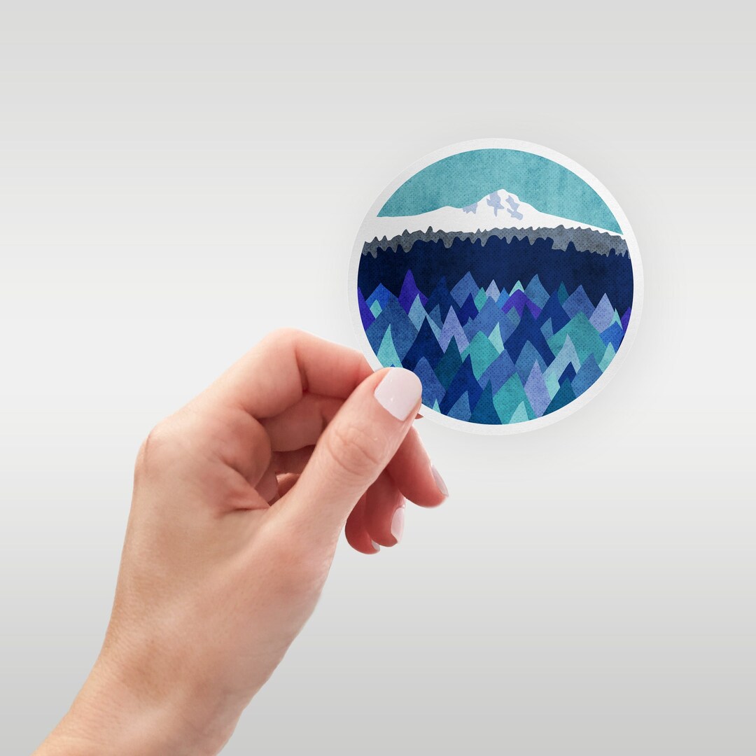 Mountfield Sticker Mount Hood, Oregon Sticker - 3