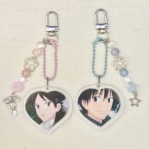 Sawako und Kazehaya passende Schlüsselanhänger (NEUES DESIGN)