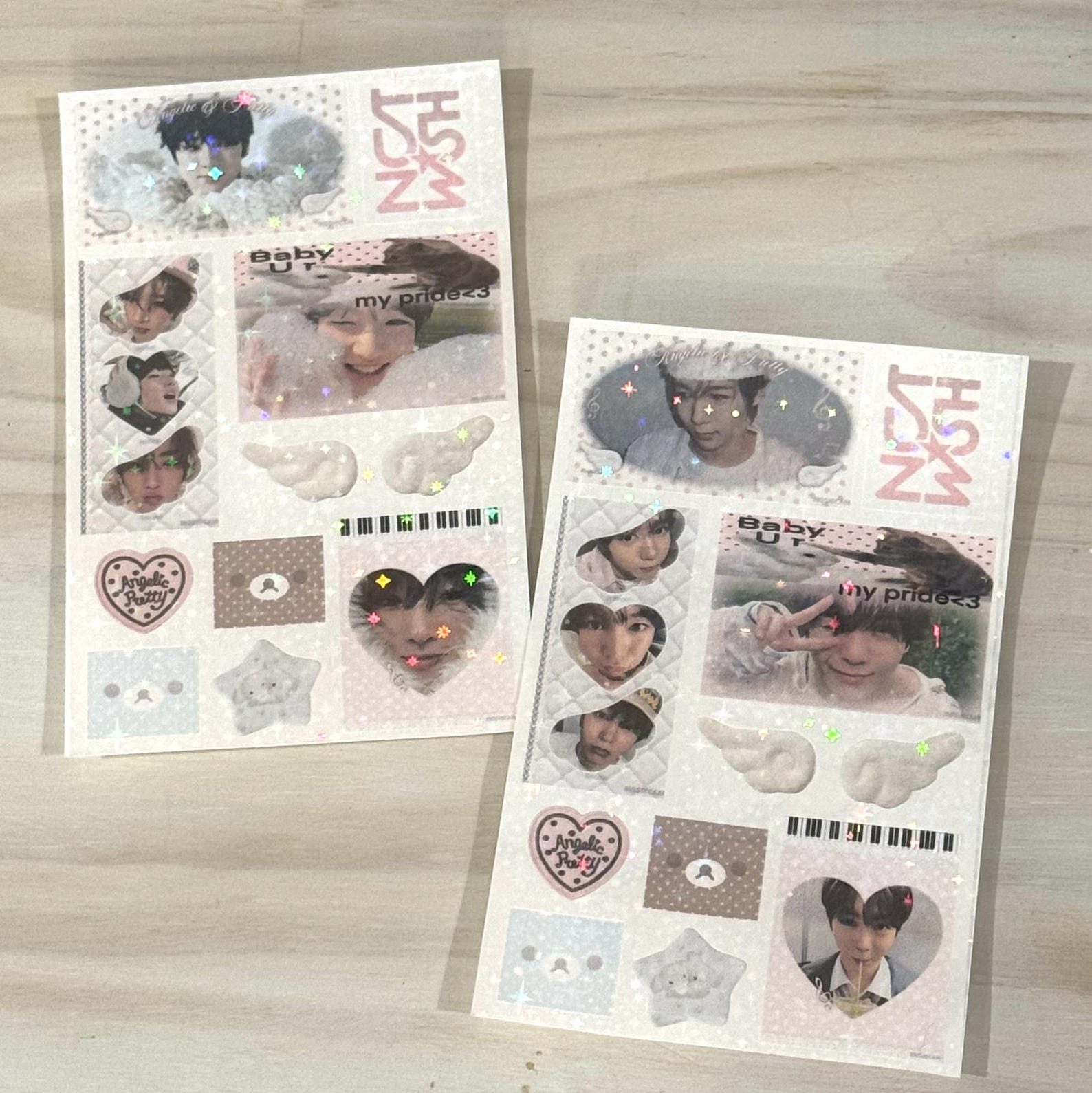 Sticker Tws Kpop Angel Sticker Sheets (includes Nct Wish, Tws, Cortis, Txt) - Etsy
