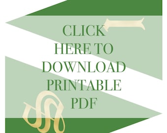 Pancarta Slainté Cheers del Día de San Patricio imprimible